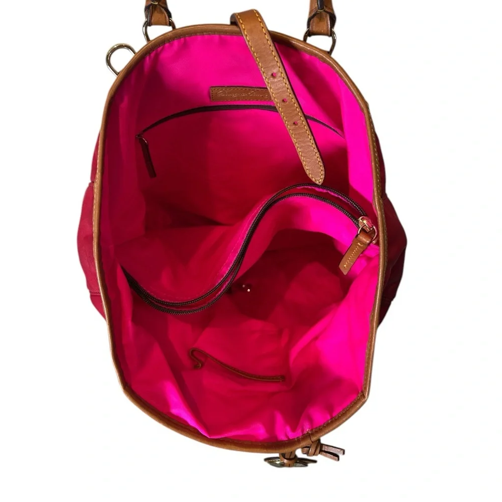 Dooney & Bourke EUC Editors Nylon Shoppers Tote - Picture 8 of 12